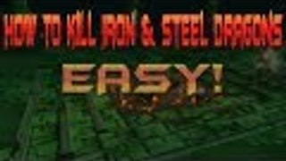 RuneScape 3 How to kill Iron and steel dragons easy (effectively)