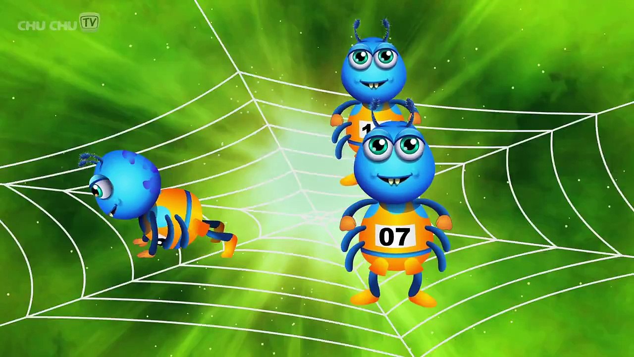Itsy Bitsy Spider Nursery Rhyme With Lyrics - Cartoon Animation Rhymes & Songs for Childre