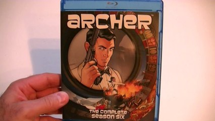Présentation du coffret Blu-ray Archer season 6