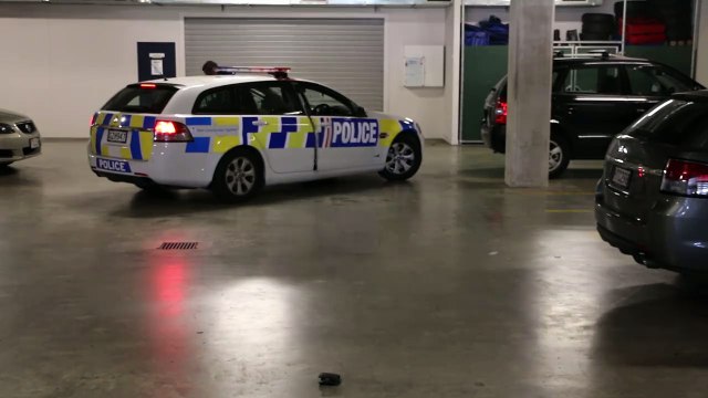 Des policiers néo-zélandais font le « Running Man Challenge »