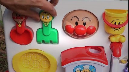 アンパンマンおもちゃ 外でも遊べるどこでもすなば / Play Anywhere! Fun Anpanman Sandbox!