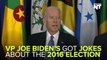 Joe Biden Jokes That He'll Be Trump's Vice President