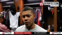Jose Quintana y Chicago White Sox derrotan a Boston Red Sox 4-1
