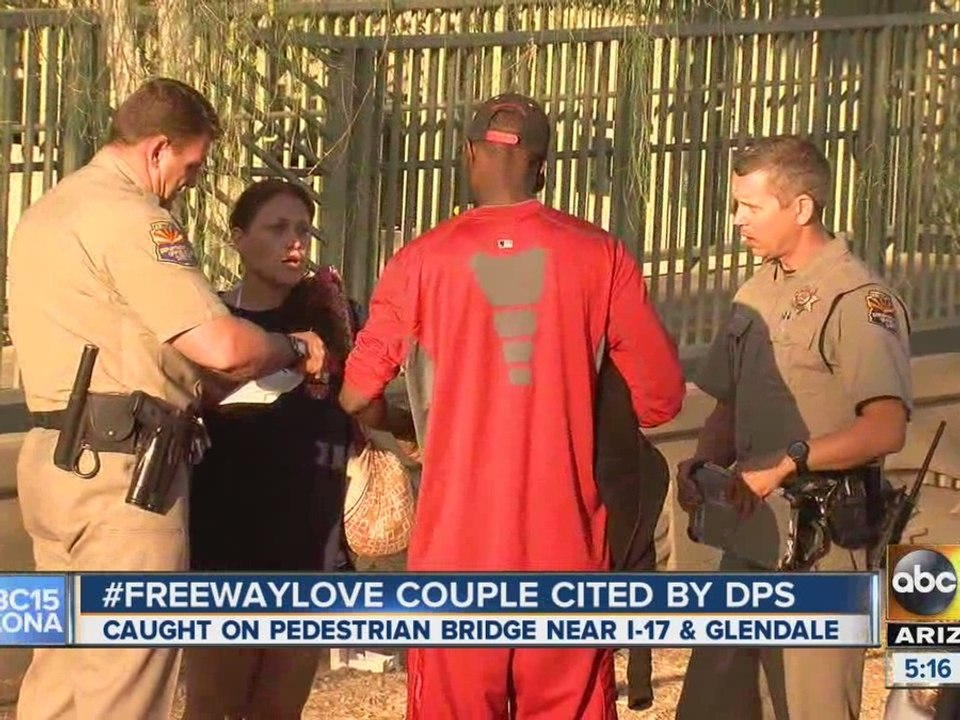 Freeway love couple cited by DPS
