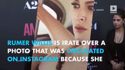 Download Video: Rumer Willis slams Vanity Fair for 'bullying' over photoshopped picture