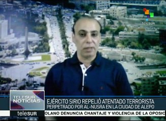 Ejército sirio repele ataques del Frente Al Nusra en Alepo
