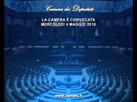 Roma - Camera - 17^ Legislatura - 619^ seduta -1- (04.05.16)