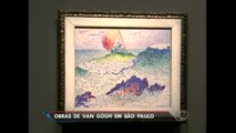 Obras de Van Gogh e Monet estão expostas em São Paulo