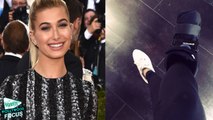 Hailey Baldwin Breaks Her Foot After the Met Ball Again
