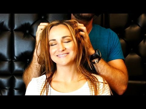ASMR Scalp Massage & Head Scratching Ear to Ear Soft Spoken, Relaxation & Sleep