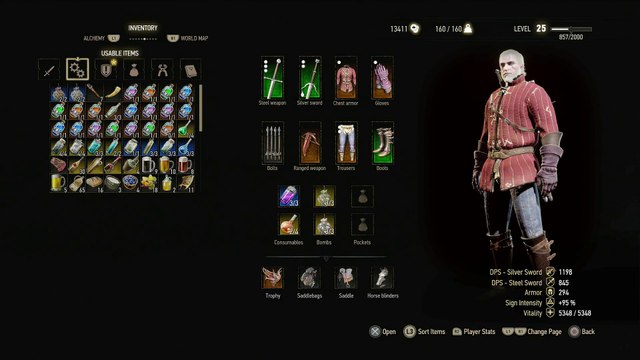 WITCHER 3 DEATH MARCH! WALKTHROUGH 218 - THE ISLE OF MISTS & BROTHERS IN ARMS