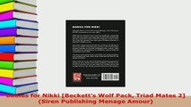 Download  Babies for Nikki Becketts Wolf Pack Triad Mates 2 Siren Publishing Menage Amour Free Books