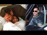 Salman Khan Visiting Sister Arpita Khan In Hospital After Delivery