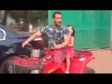 Salman Khan Riding Buggy With CUTE Little Fan Suzi