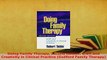 Download  Doing Family Therapy Second Edition Craft and Creativity in Clinical Practice Guilford Download Online