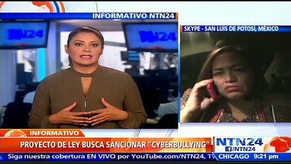 "Llevo más de 2.000 amenazas": diputada mexicana que busca que el 'cyberbullying' sea sancionado a NTN24