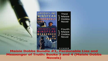 Download  Maisie Dobbs Bundle 1 Pardonable Lies and Messenger of Truth Books 3 and 4 Maisie Dobbs Ebook Free