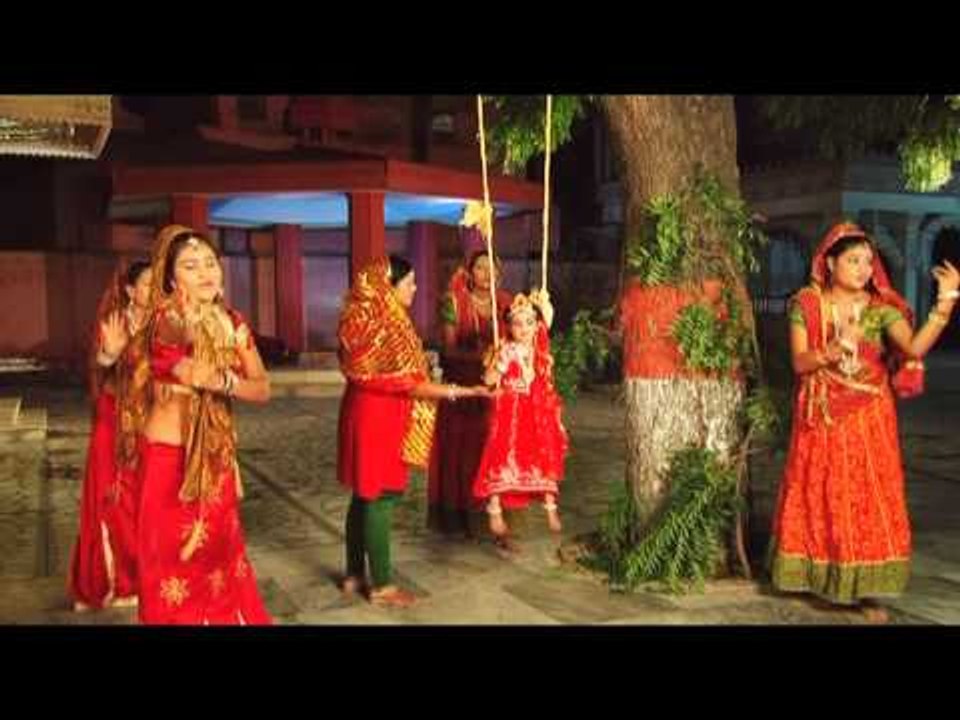 HD निमिया पे झुलेली झुलुआ - Nimiya Pe Jhuleli Jhuluaa - Maiya Singhashani - Bhojpuri Devi Geet 2015
