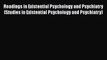 PDF Readings in Existential Psychology and Psychiatry (Studies in Existential Psychology and
