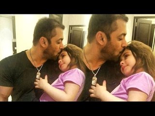 CUTE Little Fan Suzi Hugging & Kissing Salman Khan