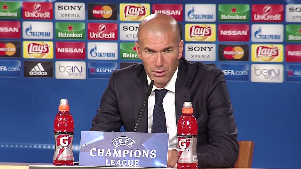 Zidane : "Je profite"