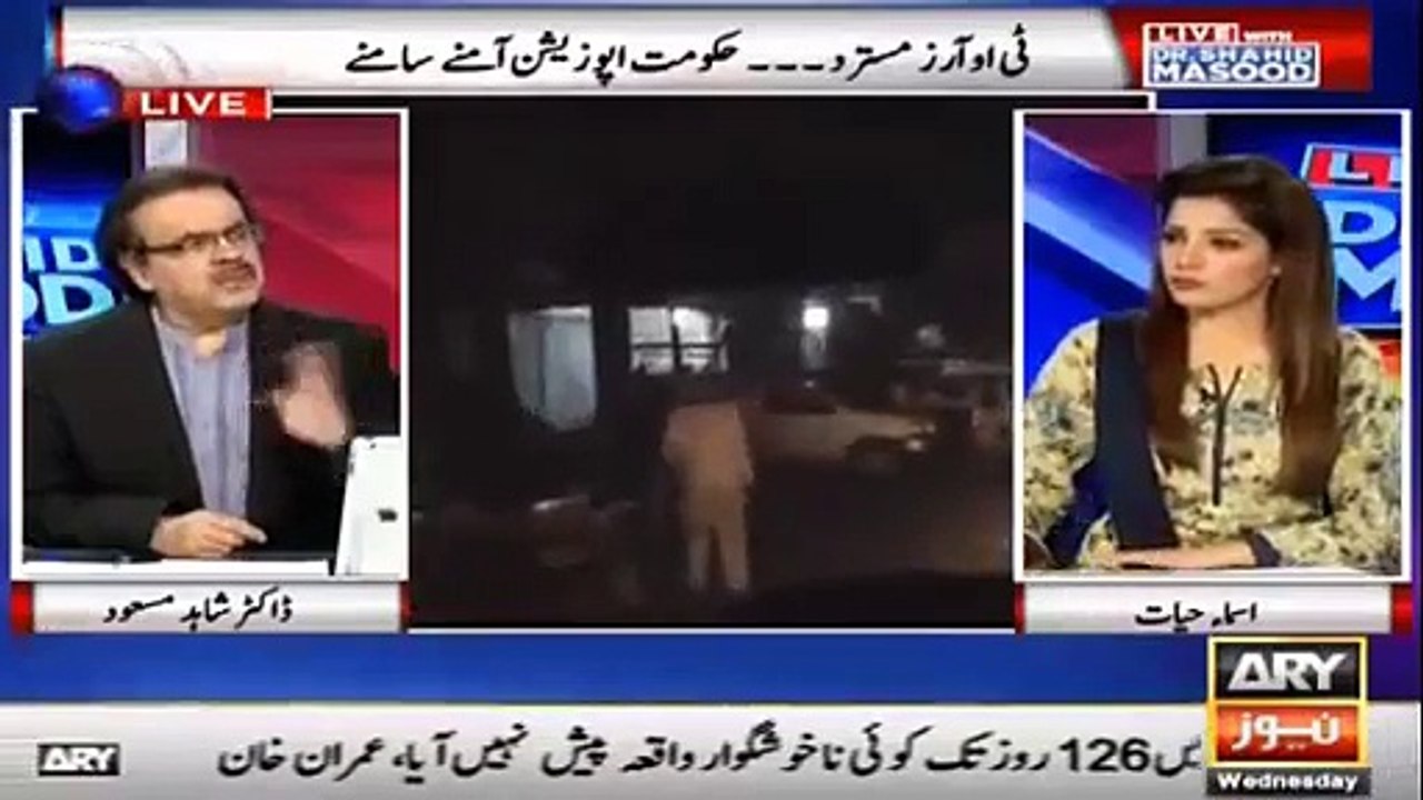 Dr Shahid Masood on PML (N) Ministers who defend on media Inki shaklain daikhi hain apne - ghunday lagtay hain