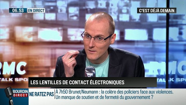 La chronique d'Anthony Morel: Google, Samsung et Sony travaillent sur des lentilles de contact électroniques - 05/05