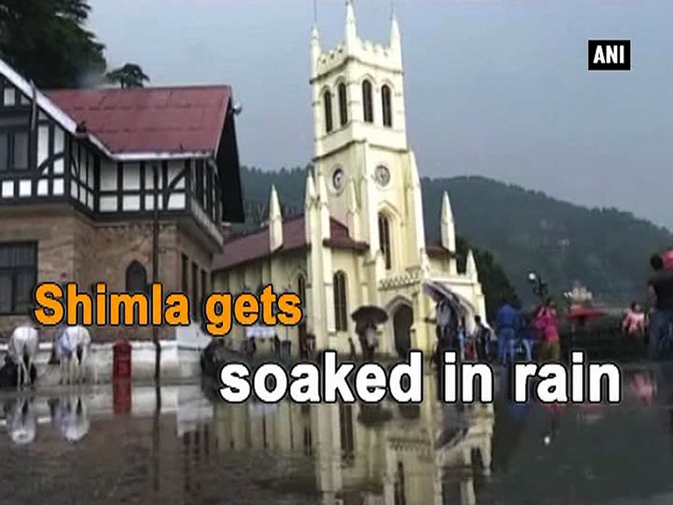 Shimla gets soaked in rain