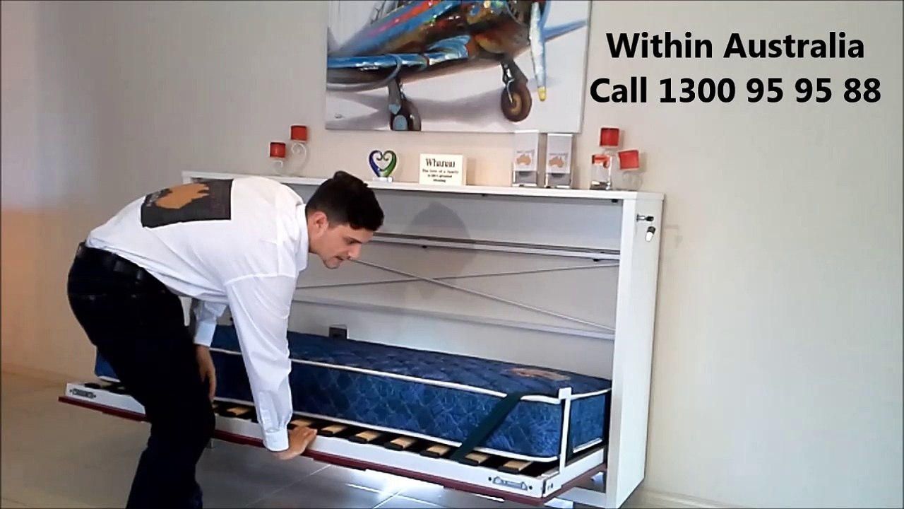 Simplicity Space saving folding Wall Bed kit Melbourne Australia