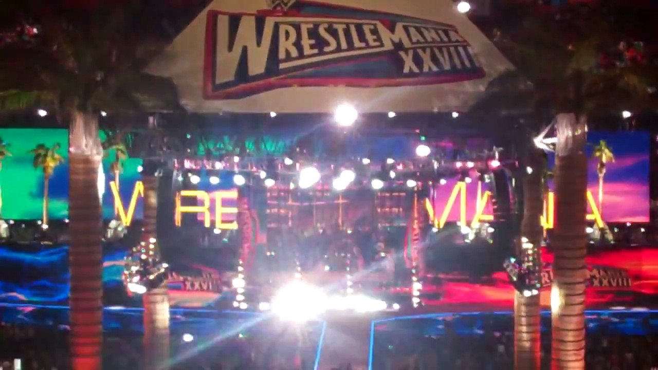 The Rock Celebration WWE WrestleMania 28 Miami