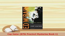 PDF  Cop Hater 87th Precinct Mysteries Book 1 Read Full Ebook