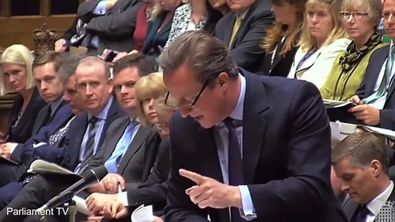 David Cameron challenges Jeremy Corbyn over anti semitism