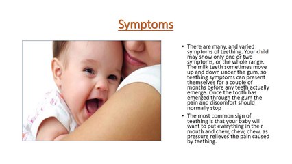 Natural Ways to Relieve your Teething Baby