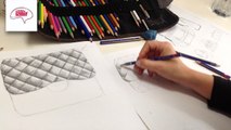 Stilistlik - Çanta Tasarımı Karakalem Çizim