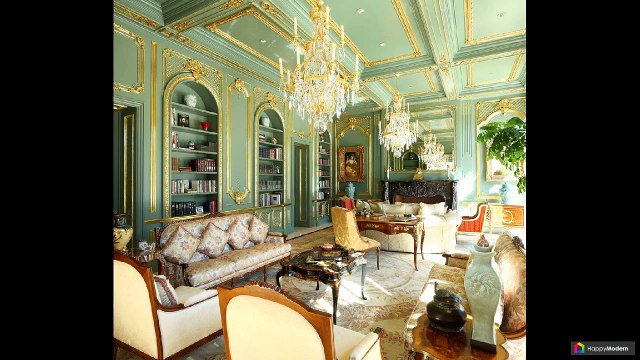 Мебель для гостиной в классическом стиле: 35 вариантов