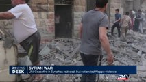 Syrian war: ceasefire in Syria has reduced, but not ended Aleppo violence