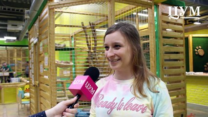 В ЦУМе открылся Ручной Зоопарк