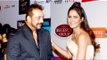 Katrina Kaif & Sanjay Dutt Together At Red Carpet Of HT Cafe Most Stylish Awards 2016