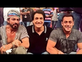 Salman & Shahrukh Before Rehearsing For TOIFA Awards 2016 Performance