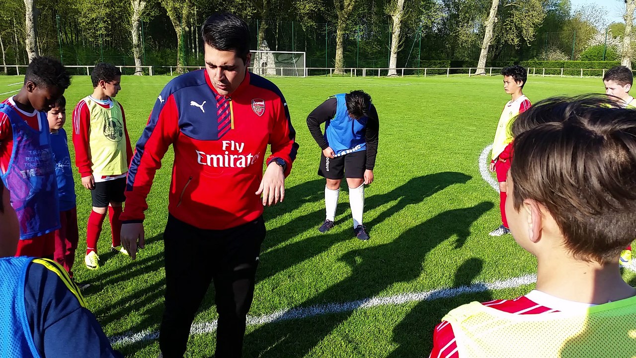 Entraînement u13 portugais de romilly sur seine...