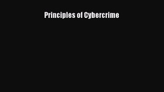 [Read PDF] Principles of Cybercrime Download Online