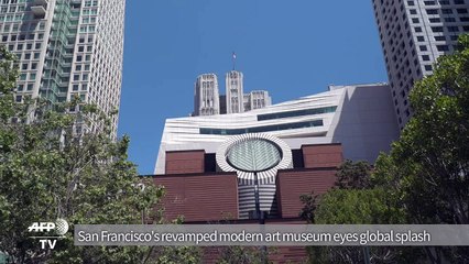 San Francisco's revamped modern art museum eyes global splash