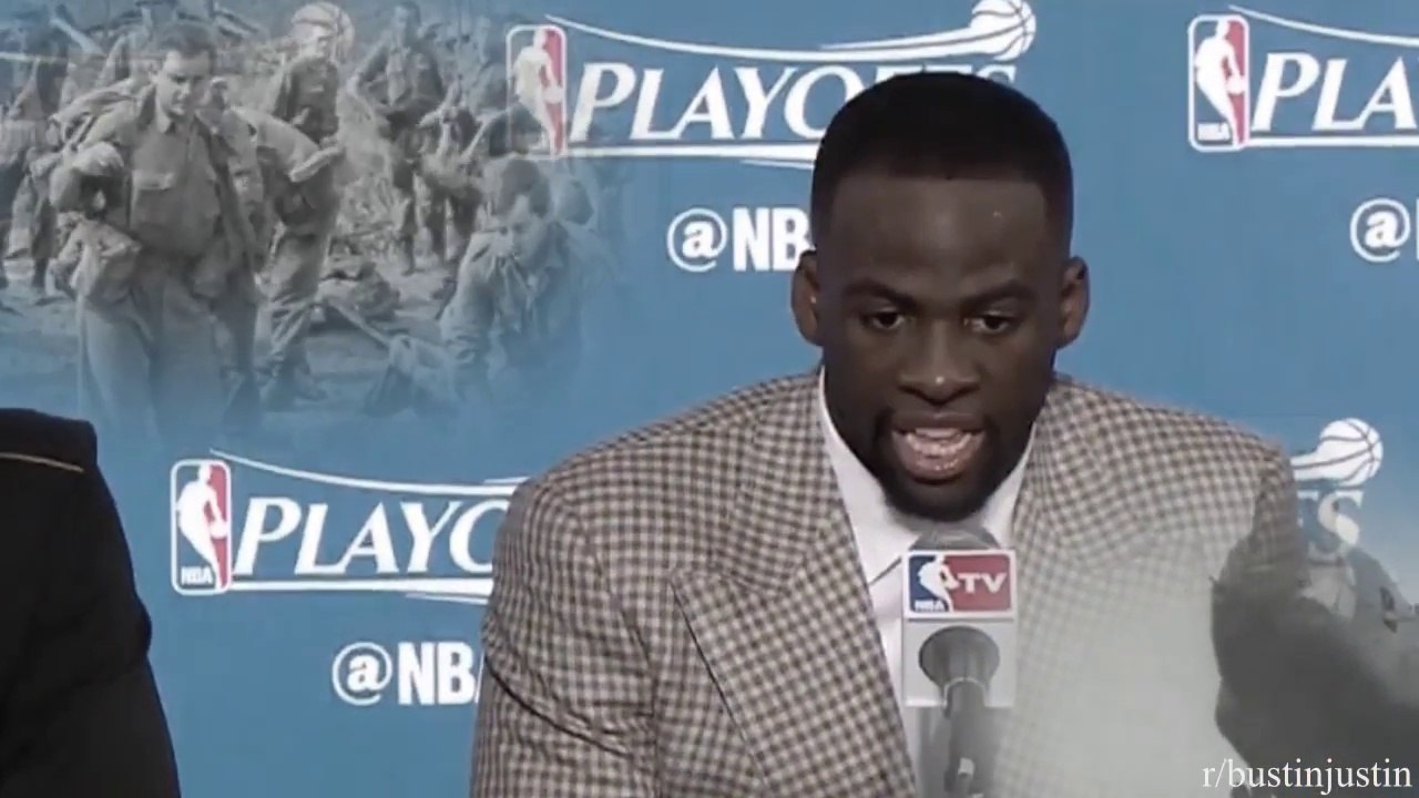 Ce basketeur buggue en interview après un match.. Parodie LOL - Draymond Green has a flashback