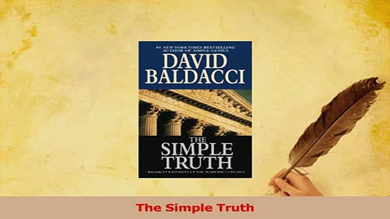 Read  The Simple Truth Ebook Free