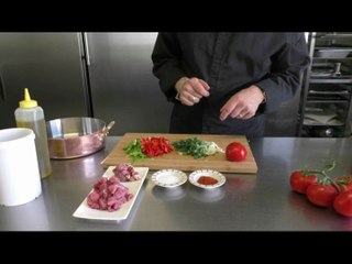 Recette de l'Axoa de veau par le chef Henri Amestoy