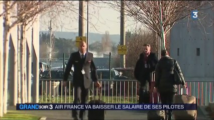 Air France va baisser le salaire de ses pilotes