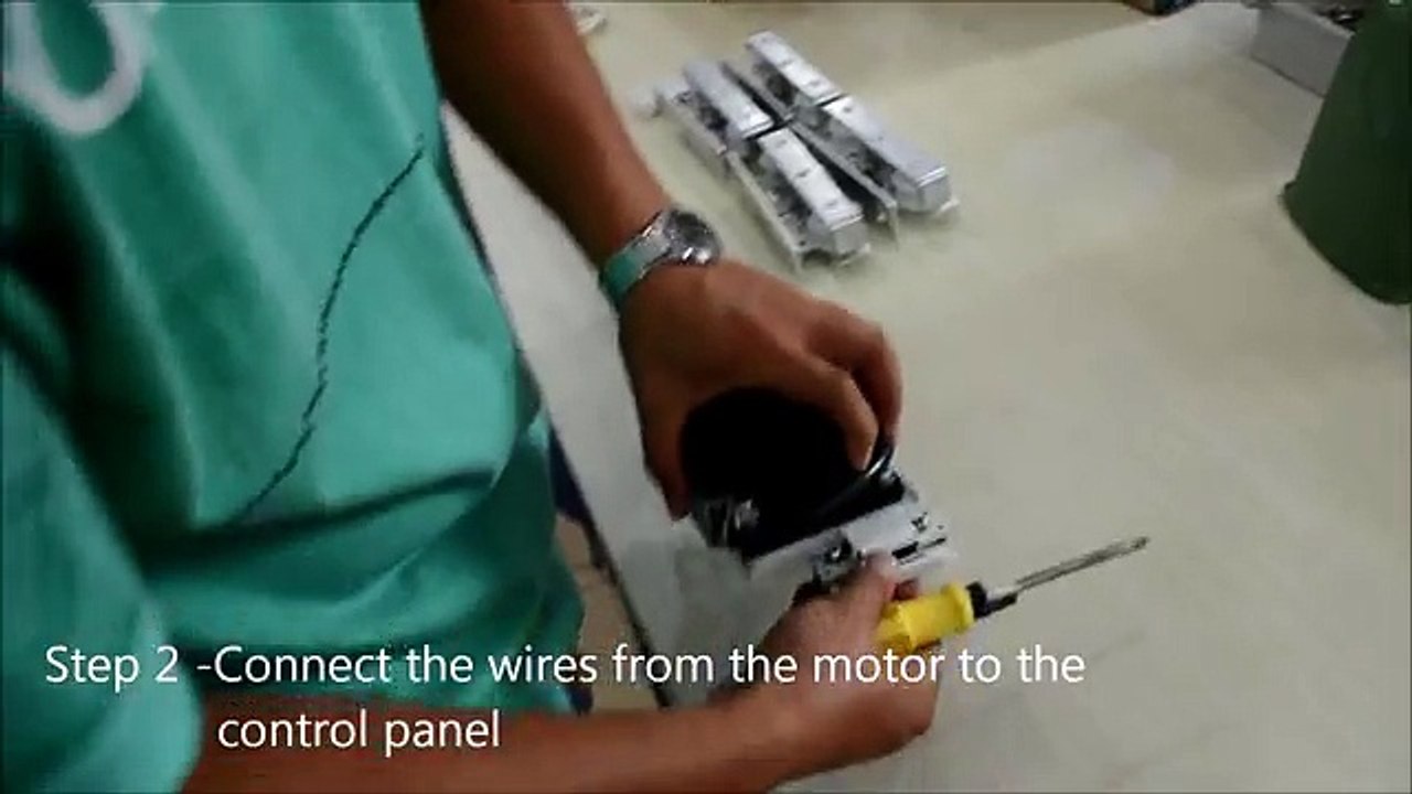 Automatic Door Installation Guide- Model OAcua fuco