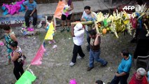 Salvadorans celebrate the day of the Holy Cross
