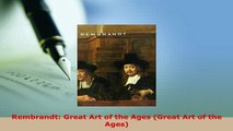 PDF  Rembrandt Great Art of the Ages Great Art of the Ages Download Full Ebook