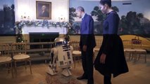 Barack et Michelle Obama dansent avec R2-D2 et les Stormtroopers de Star Wars